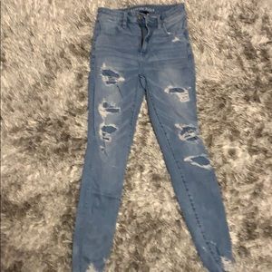American eagle ripped jeans